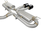 AFE aFe Takeda 3in 304 SS Cat-Back Exhaust System w/ Black Tips 2017+ Honda Civic Si (4dr) I4 1.5L (t) 49-36621-B