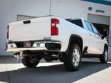 AFE aFe Large Bore-HD 4in 409SS DPF-Back Exhaust System w/Polished Tips 20 GM Diesel Trucks V8-6.6L 49-44126-P
