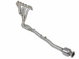 AFE aFe Power Twisted Steel Long Tube Header & Connection Pipes (Street Series) 01-16 Nissan Patrol 48-36105-YC