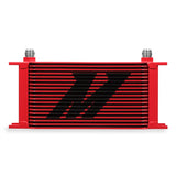Mishimoto Red Mishimoto Universal 19-Row Oil Cooler MMOC-19RD