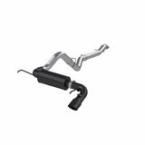 MBRP 2021+ Ford Bronco 2.3L/2.7L EcoBoost 3in Black Aluminized Catback Exhaust | S5235BLK