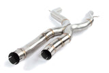 Dinan Dinan Free Flow Axle-Back Exhaust and X-Pipe Black Tips | BMW M2C F8X D660-0082-BLK