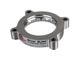 AFE aFe 11-14 Ford Mustang/ 11-14 Ford F-150 V6 3.7L Silver Bullet Throttle Body Spacer - Silver 46-33016