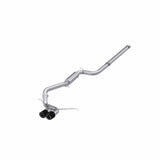 MBRP 13-18 Ford Focus ST 2.0L EcoBoost SS 3in Cat-Back Dual Outlet w/ Carbon Fiber Tips - T304 | S42013CF