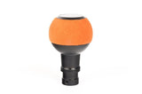 BFI BFI GS2 Heavy Weight Shift Knob - Orange Alcantara - Black Anodized (Porsche 964-997 Fitment) GS2PSUO