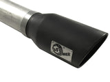 aFe Atlas Exhausts DPF-Back Aluminized Steel Exhaust Dodge Diesel Trucks 07.5-12 L6-6.7L Black Tip | 49-02016-B