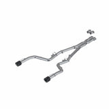 MBRP 17-21 Charger 5.7L/6.2L/6.4L 3in Race Profile Cat-Back w/Dual Carbon Fiber Tips T304 SS Exhaust | S71183CF