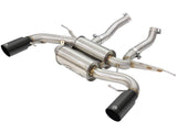 aFe MACHForce XP 2.5in Axle Back Stainless Exhaust w/ Black Tips 07-13 BMW 335i 3.0L L6 (E90/92) N55 | 49-36327-B