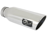 aFe MACH Force-XP 409 SS Exhaust Tip 4in In x 6in Out x 18in L Bolt-On Right | 49T40601-P18