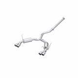 MBRP 2022+ Subaru WRX 3in Cat-Back Dual Split Rear Quad Tips Street Profile Exhaust | S4807304