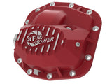 aFe Pro Series Front Differential Cover Red 2018+ Jeep Wrangler (JL) V6 3.6L (Dana M186) | 46-71010R