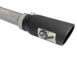 AFE aFe MACHForce XP Exhaust 3in SS Dual Side Exit CB w/ Black Tips 15 Ford F150 Ecoboost V6-2.7L/3.5L 49-43070-B