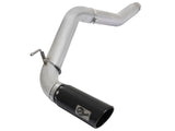 AFE aFe Atlas Exhaust 5in DPF-Back Al Steel 2016 Nissan Titan XD V8-5.0L Black Tip 49-06112-B