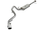 aFe MACH Force Xp 2.5in SS Cat-Back Single Side Exit Exhaust w/Polished Tips 07-14 Toyota FJ Cruiser | 49-46027-P