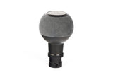 BFI BFI GS2 Heavy Weight Shift Knob - Gray Alcantara - Black Anodized (Audi R8 - M8x1.25) GS2SUFA