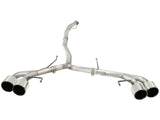 AFE aFe Takeda 3in SS Exhaust Cat-Back 09-14 Nissan GTR V6 3.8L Polished Tips 49-36108-P