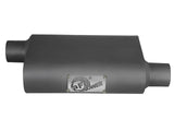 AFE aFe Scorpion Replacement Alum Steel Muffler 2-1/2in In/Out Baffled Offset/Offset 13inL x10inW x4inH 49M00003