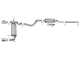 aFe Rebel Series 2.5in 409 SS Cat-Back Exhaust w/ Polished Tips 07+ Jeep Wrangler (JK) V6 3.6L/3.8L | 49-48062-P
