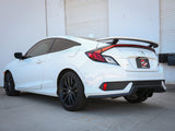 aFe Takeda 2.5in 304SS Cat-Back Exhaust System 17-20 Honda Civic SI Coupe L4-1.5L (t) - Black Tip | 49-36620-B