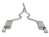 AFE aFe MACHForce XP Exhausts Cat-Back SS-304 EXH w/ Polished Tips 15-16 Ford Mustang EcoBoost 2.3L (t) 49-33084-P