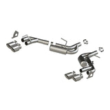 MBRP 16-19 Chevrolet Camaro V6 2.5in AL NPP Dual Axle Back Exhaust w/ 4in Quad Dual Wall Tips | S7039AL