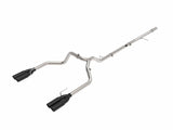 aFe Vulcan Series 3in 304SS DPF-Back 20-21 GM Trucks L6-3.0L (td) LM2 - Dual Black Tip | 49-34130-B