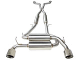 AFE aFe Takeda 2-1/2in 304SS Cat-Back Exhaust Infiniti G37 08-13/Q60 14-15 V6-3.7 w/ Polished Tips 49-36103-P