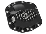 AFE aFe Pro Series Front Differential Cover Black 2018+ Jeep Wrangler (JL) V6 3.6L (Dana M186) 46-71010B
