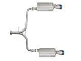 AFE aFe Takeda 2.25-1.75in 304 SS Axle-Back Exh w/Blue Flame Tips 13-17 Honda Accord Sport Sedan I4-2.4L 49-36604-L