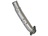 AFE aFe Twisted Steel 2in Stainless Steel Loop Delete Down-Pipe 2018+ Jeep Wrangler (JL) V6 3.6L 48-48024