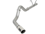 AFE aFe LARGE BORE HD 4in 409-SS DPF-Back Exhaust w/Polished Tip 07.5-12 Dodge Diesel Trucks L6-6.7L(td) 49-42006-P