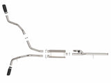 AFE aFe Gemini XV 3in 304 SS Cat-Back Exhaust w/ Cutout 14-19 GM Trucks 4.3L/5.3L w/ Black Tips 49-34132-B