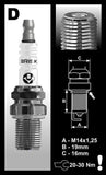 Brisk Brisk Silver Extra Turbo Racing DR08GS Spark Plug - Priced Each DR08GS