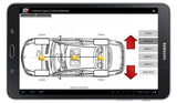 RENNtech Renntech Digital Suspension Lowering Module Optional Tablet- Samsung Galaxy Tab 4 - Mercedes / 219 / CLS lowering-module:remote-control-V3-Tab-3