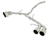 aFe Takeda 3in SS Exhaust Cat-Back 09-14 Nissan GTR V6 3.8L Polished Tips | 49-36108-P