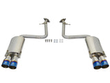 AFE aFe Takeda 16-17 Lexus RC 200T 2.0L (t) 2in. SS Axle-Back Exhaust System w/Polished Blue Tips 49-36037-L