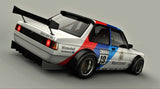 Condor Speed Shop Oversized Domestic Shipping Polycarbonate Rear Windshield-E21 E21-RIVET-RRWIN