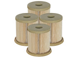 aFe ProGuard D2 Fuel Filters (4 Pack) Dodge Diesel Trucks 97-99 L6-5.9L (td) | 44-FF004-MB