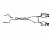 AFE aFe MACHForce XP 3in 304SS Cat Back Exhaust s/ Black Tips 16-17 Cadillac ATS-V V6-3.6L (tt) 49-34078-B