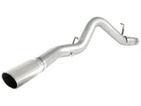 AFE aFe Atlas Exhaust 5in DPF-Back Al Steel 11-13 GM Diesel Trucks V8-6.6L (td) LML (Pol Tip) 49-04041-P