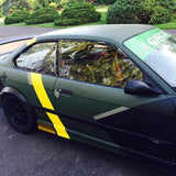 Condor Speed Shop Oversized Shipping Domestic Polycarbonate Door Window Kit - E36 Coupe 2DRW36