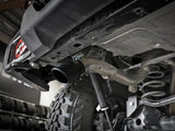 aFe MACH Force-Xp Axle-Back Hi-Tuck Exhaust System w/Black Tip 18-19 Jeep Wrangler (JL) V6 3.6L | 49-48075-B