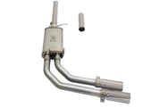 AFE aFe Rebel Series CB 3in Middle Side Exit SS Exht w/Polish Tips 09-16 Chevy Silverado/GMC Sierra 1500 49-44062-P