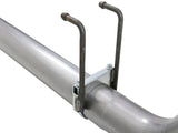 aFe Rebel XD 4in SS Down-Pipe Back Exhaust w/Dual Polished Tips 17-18 Ford Diesel Trucks V8-6.7L(td) | 49-43102-P