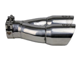 AFE aFe Takeda 2.5in 304 Stainless Steel Clamp-on Exhaust Tip 2.5in Inlet 3in Dual Outlet - Polished 49T25364-P10