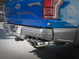 aFe MACHForce-XP 3in to 3-1/2in 304 SS Cat-Back Exhaust w/Polished Tips 17-18 Ford F-150 Raptor 3.5L | 49-33094-P