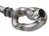 AFE aFe POWER Twisted Steel Y-Pipe w/ Loop Relocation Pipe 12-18 Jeep Wrangler (JK) V6 3.6L 48-46207-PK