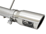 AFE aFe Rebel Series CB 2.5in Dual Center Exit SS Exhaust w/ Polish Tip 07-15 Jeep Wrangler 3.6L/3.8L V6 49-48056-P