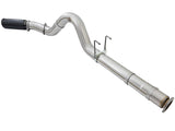 AFE aFe ATLAS 5in DPF-Back Alum Steel Exhaust System w/Black Tip 2017 Ford Diesel Trucks V8-6.7L (td) 49-03090-B