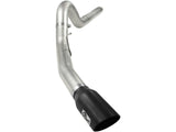 AFE aFe MACHForce XP 5in DPF-Back Stainless Steel Exh Sys, Black tip,Ford Diesel Trucks 08-10 V8-6.4L 49-43054-B